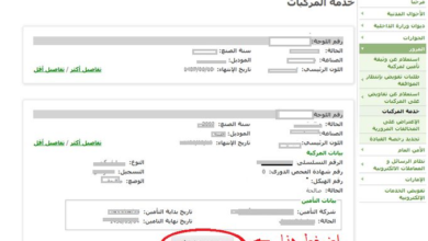 رسوم تجديد الاستمارة