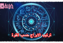 ترتيب الابراج حسب القوة